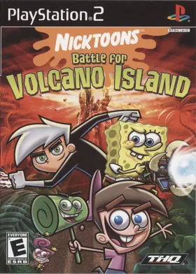 Nicktoons - Battle for Volcano Island box cover front